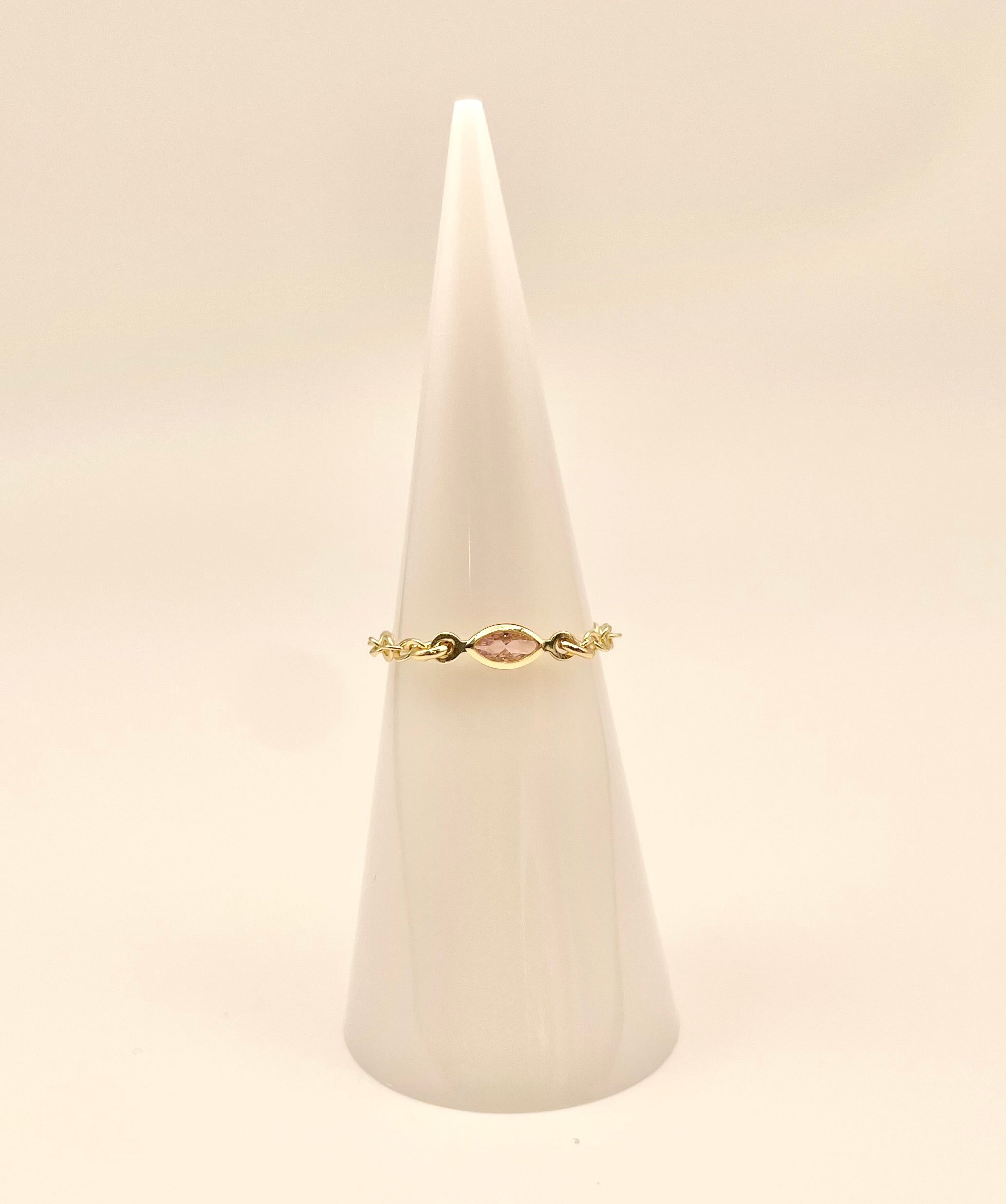 Marquise Chain Ring
