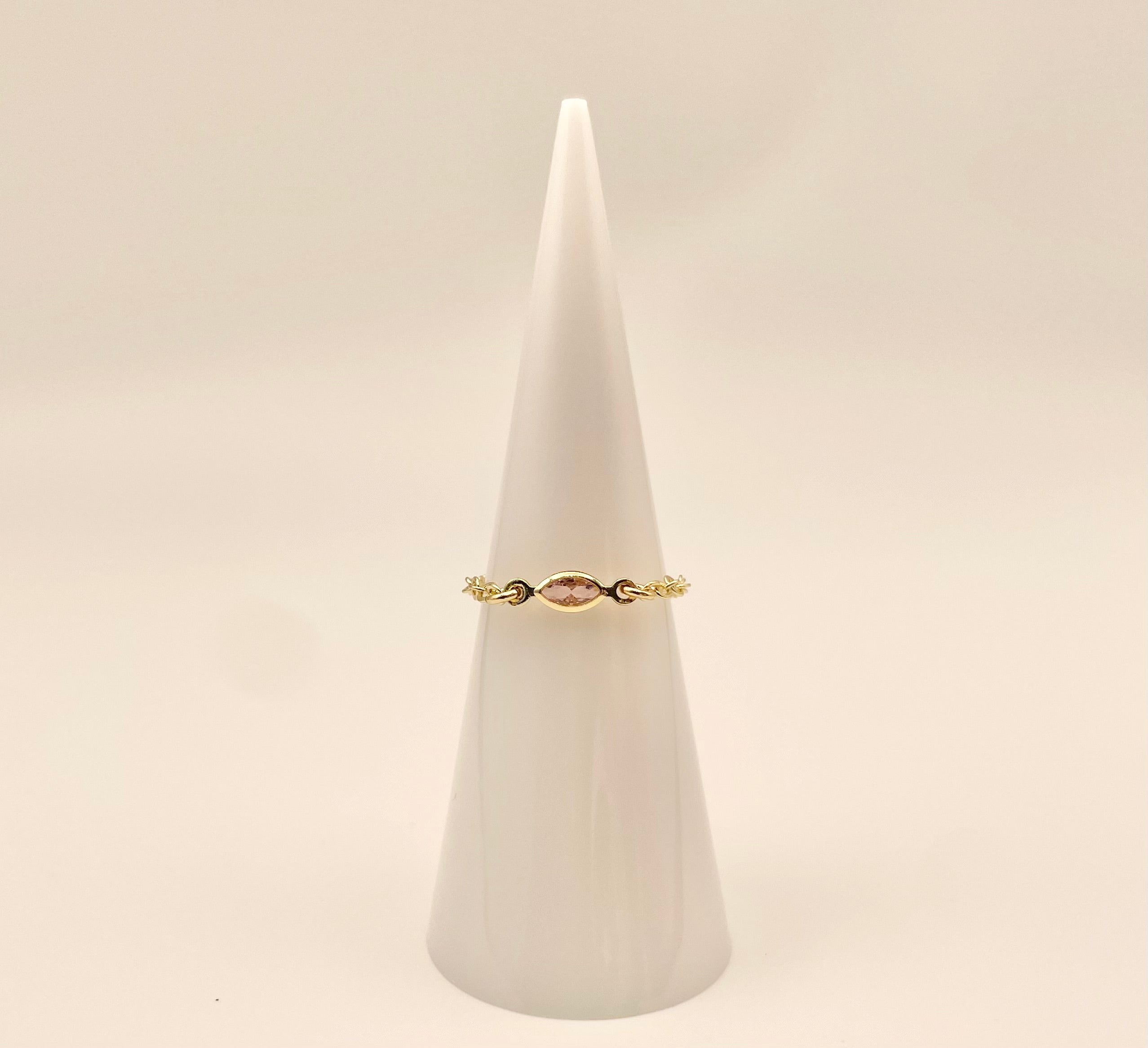 Marquise Chain Ring