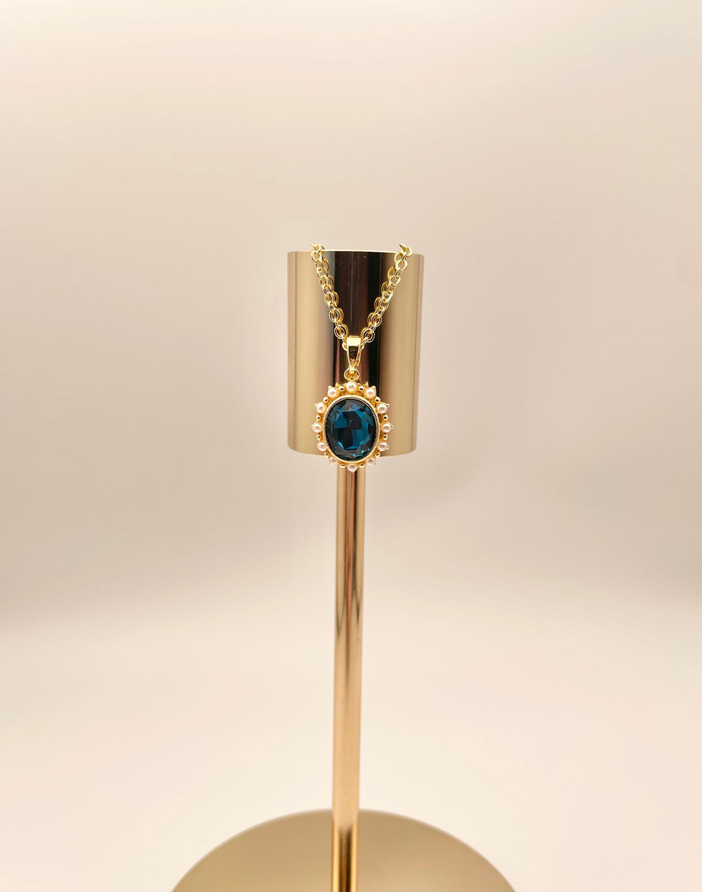 Deep Waters Vintage Necklace