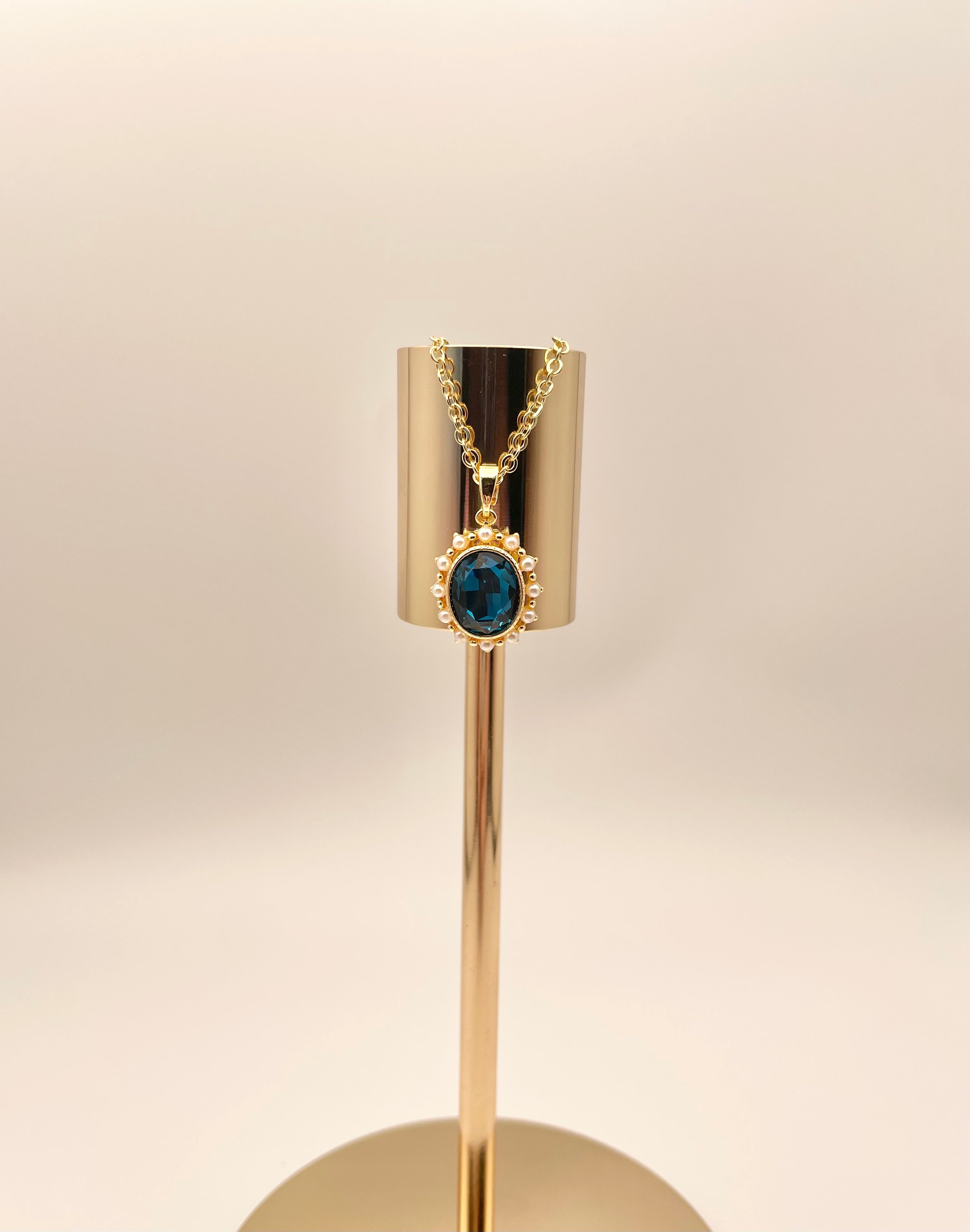 Deep Waters Vintage Necklace