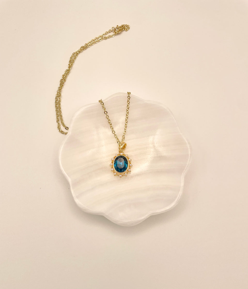 Deep Waters Vintage Necklace