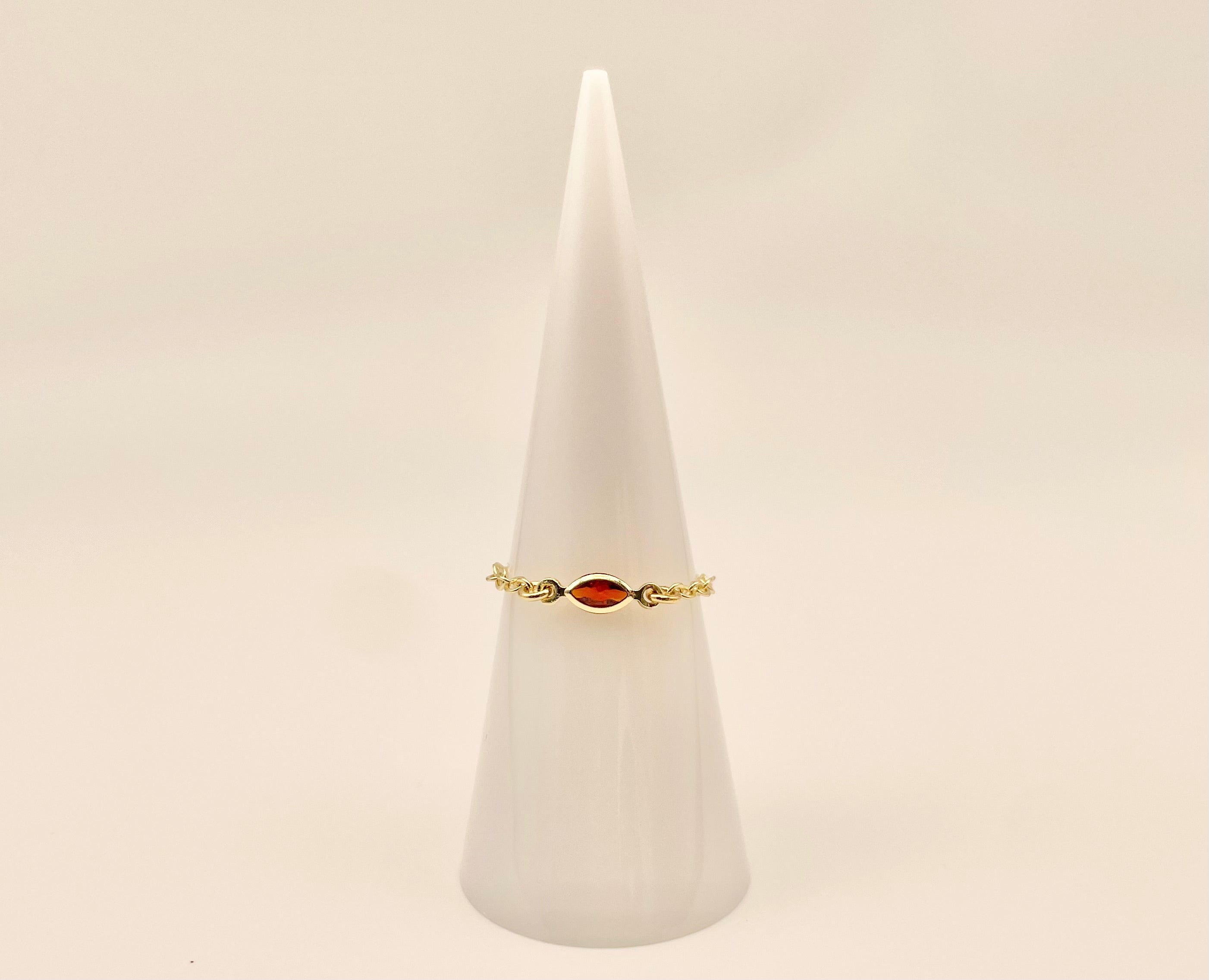Marquise Chain Ring