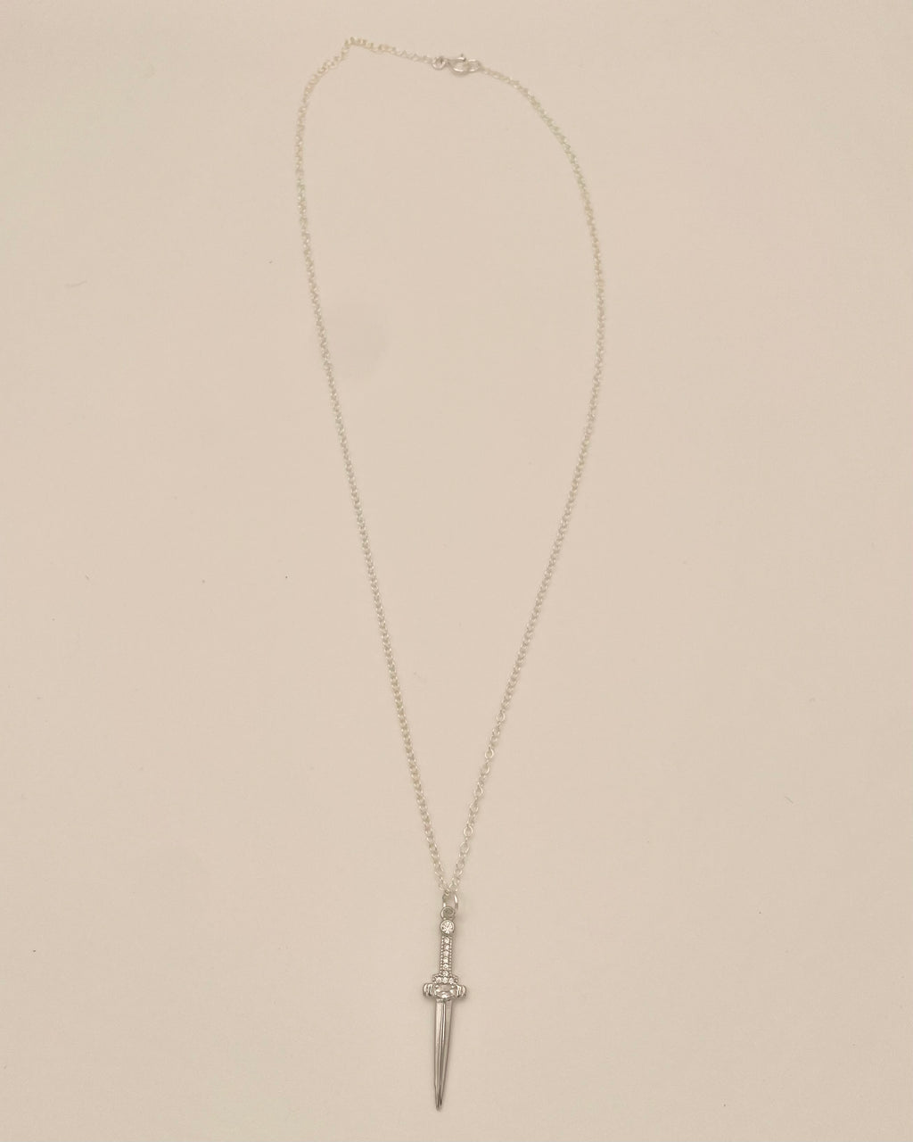 Silver Sword Necklace