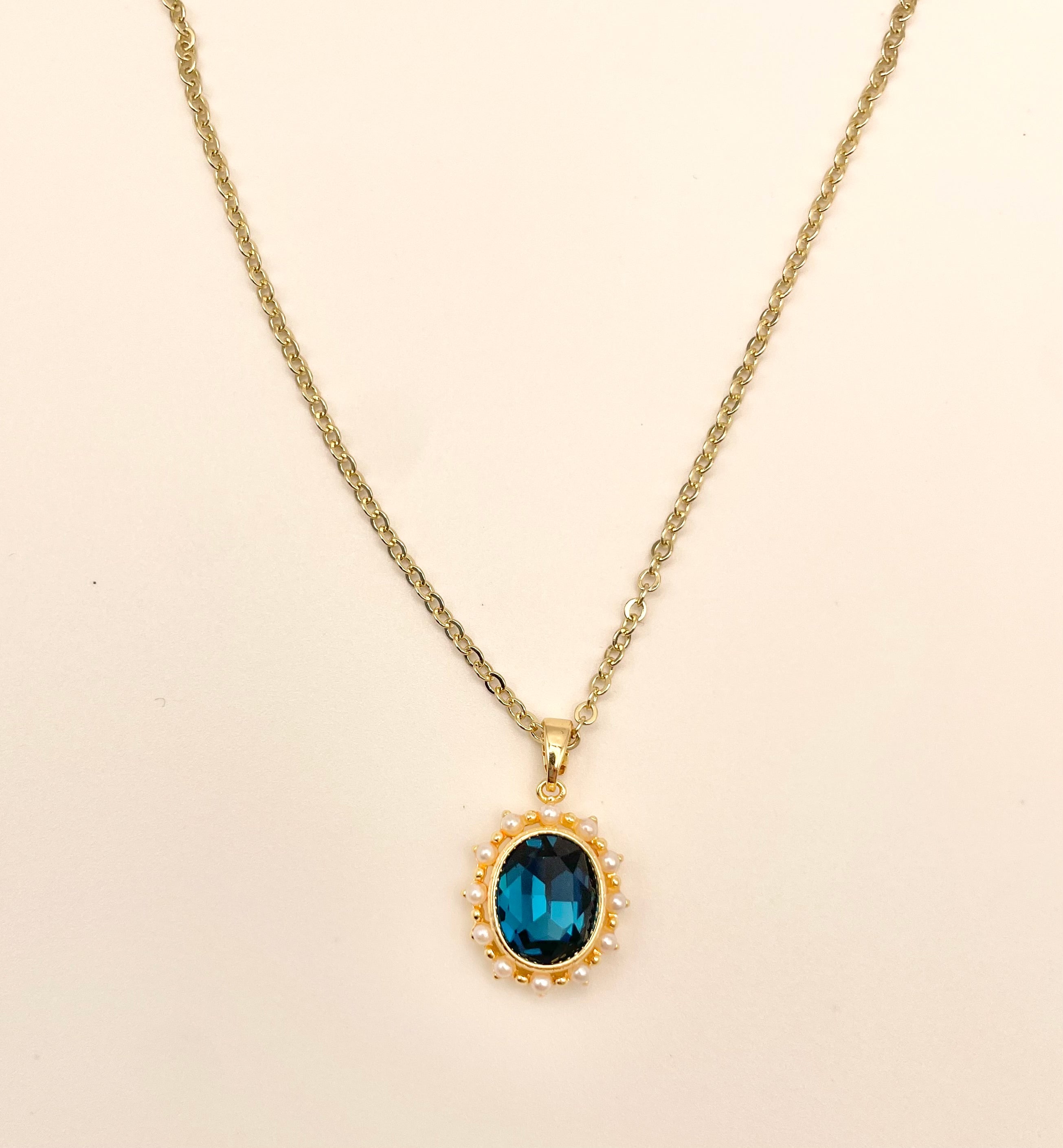 Deep Waters Vintage Necklace