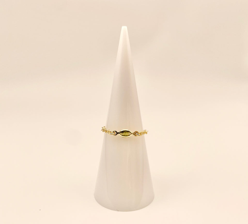 Marquise Chain Ring