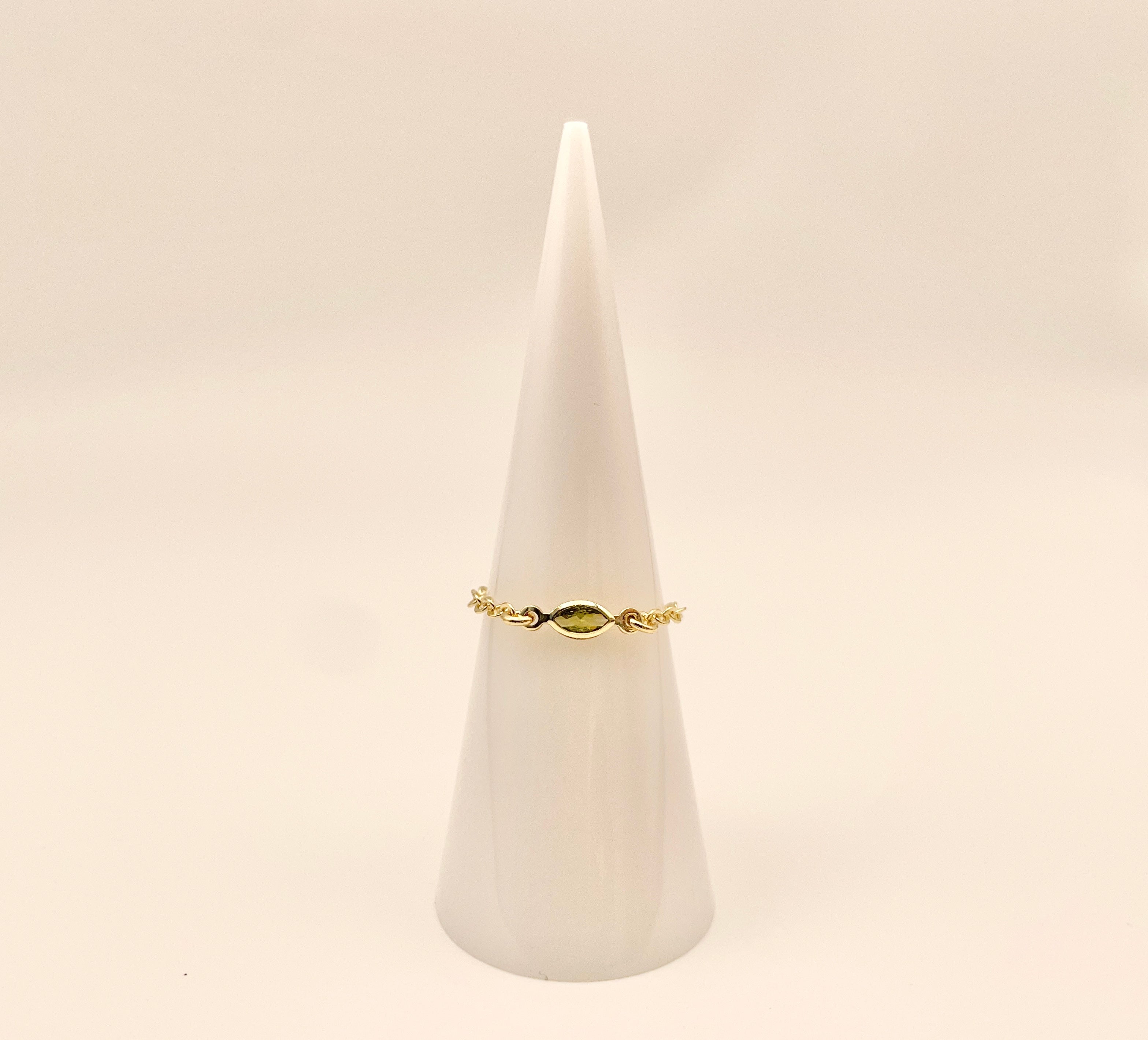 Marquise Chain Ring