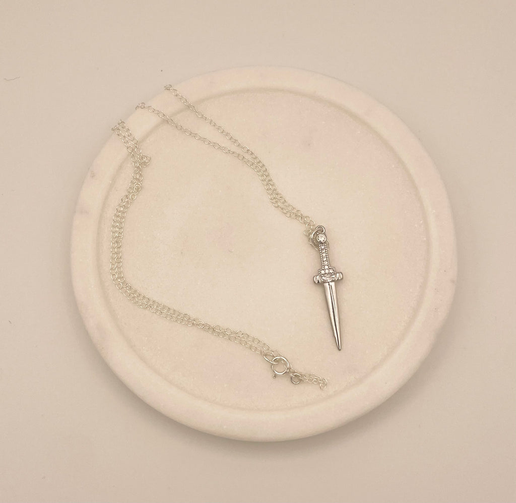 Silver Sword Necklace