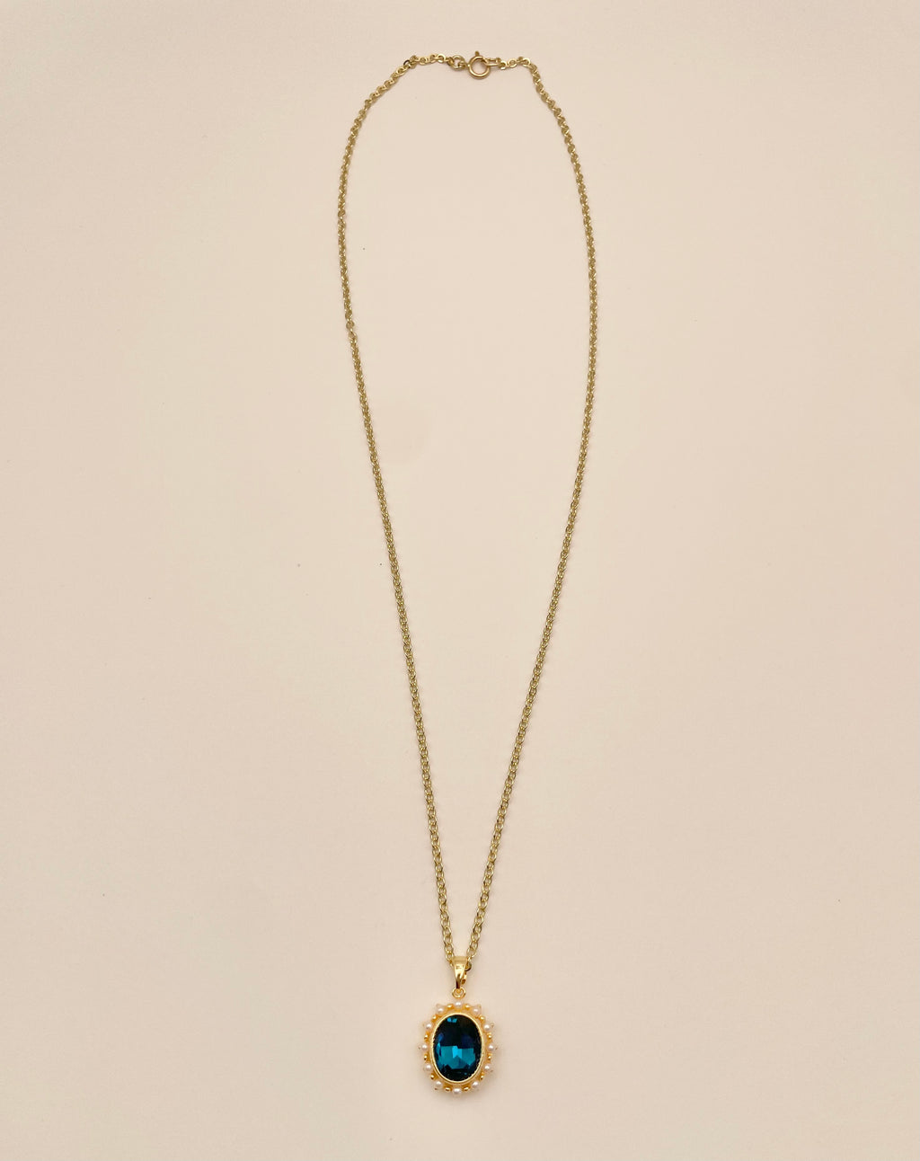 Deep Waters Vintage Necklace
