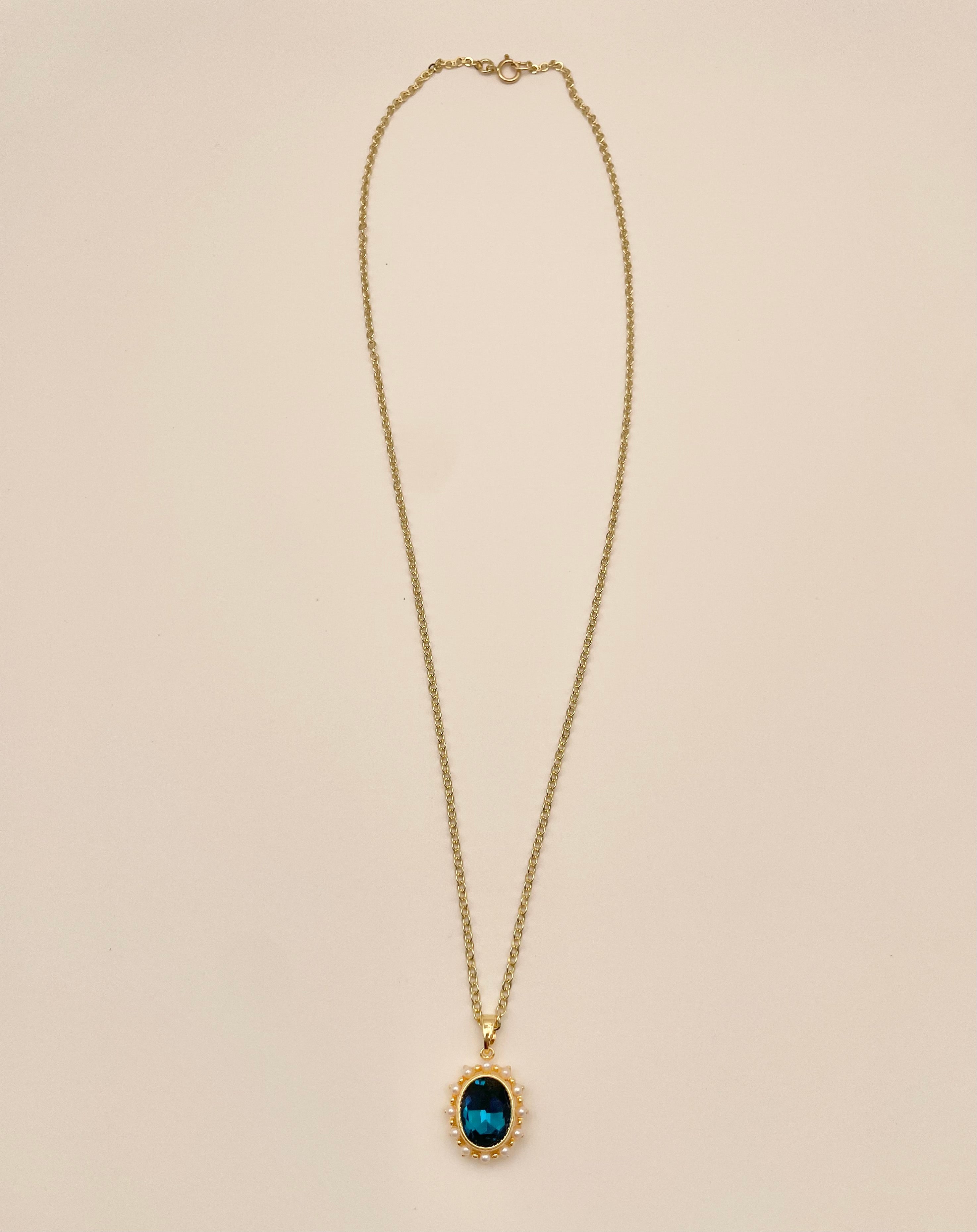 Deep Waters Vintage Necklace