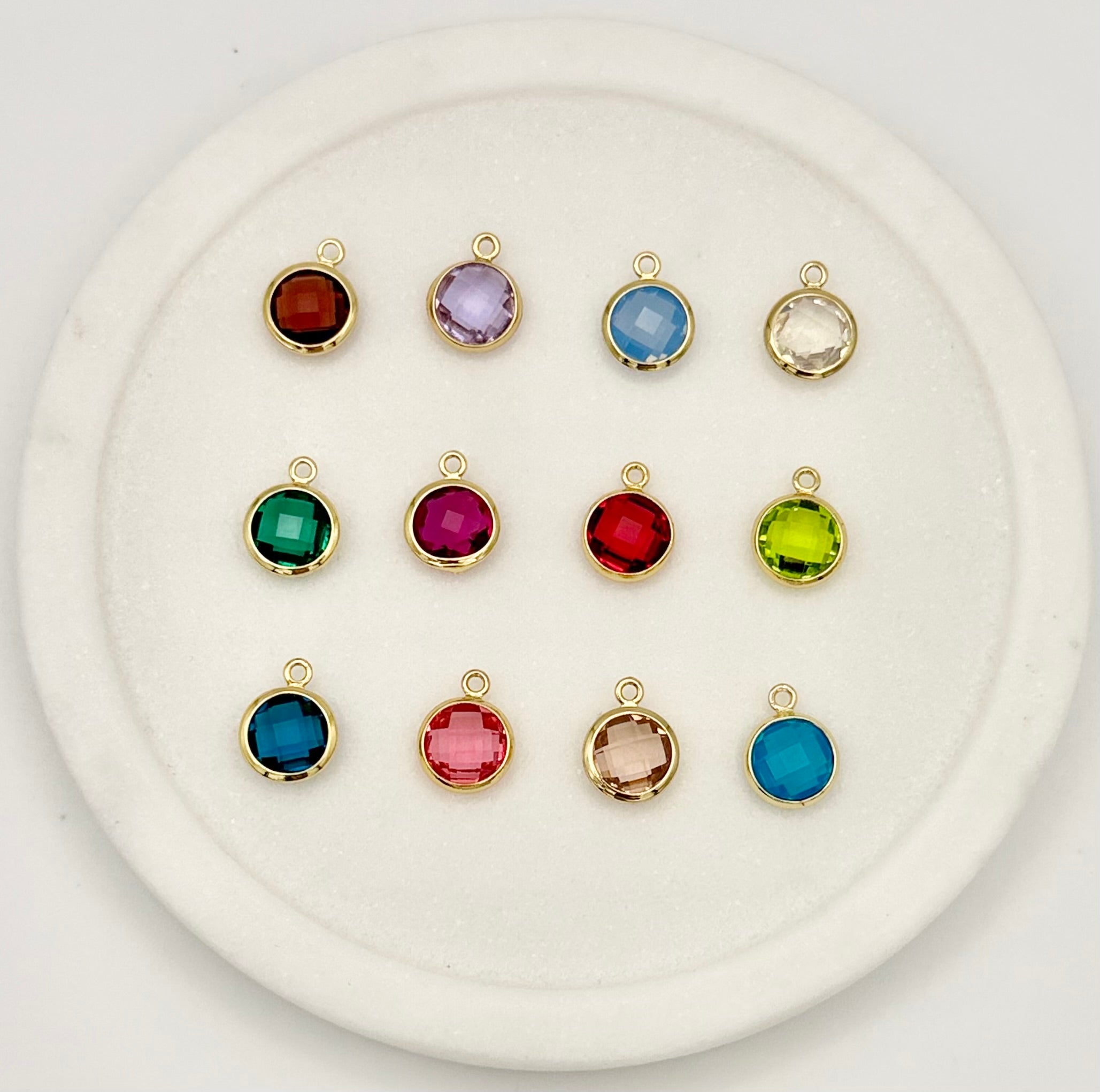 Birthstone Huggies