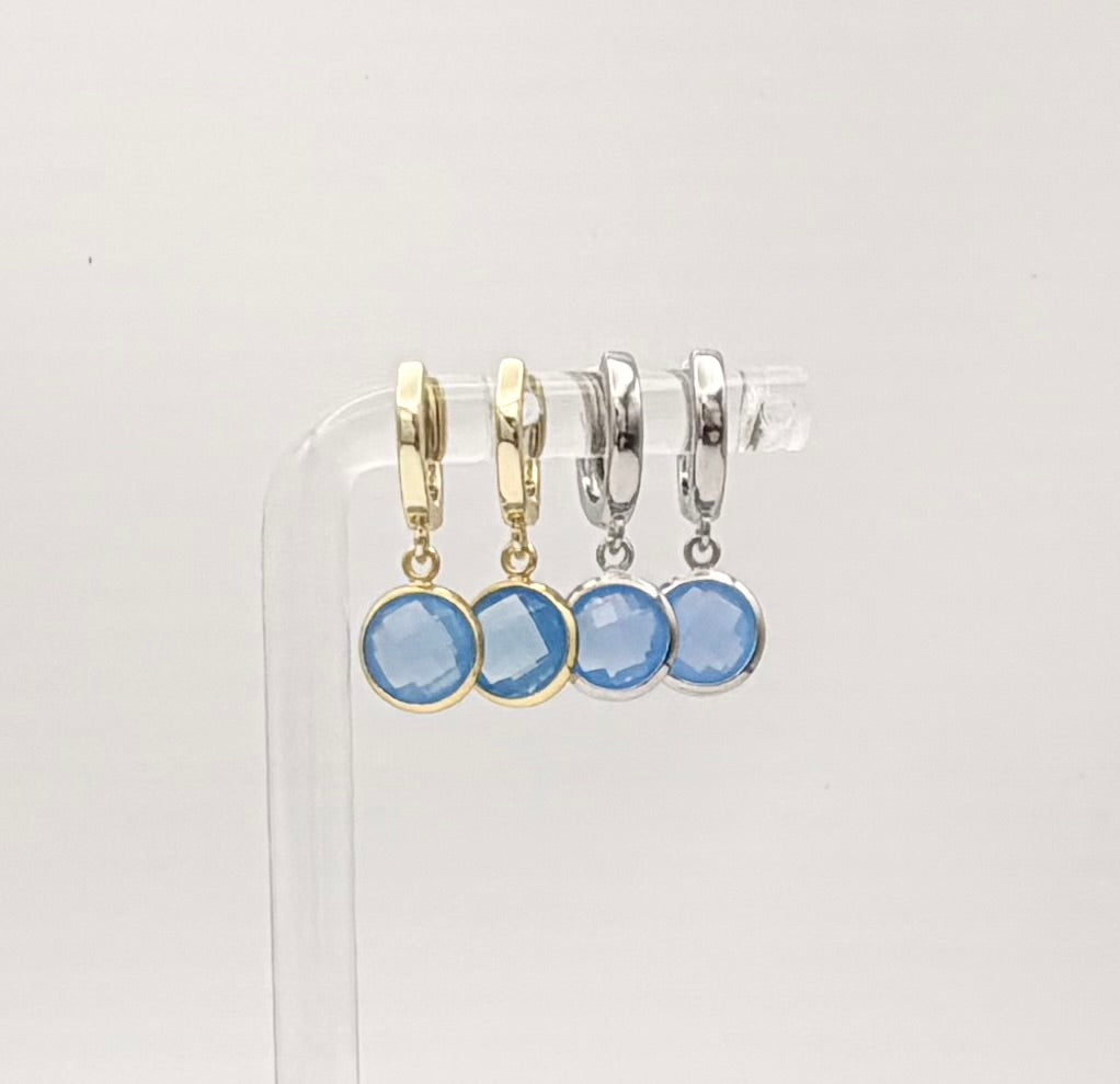 Birthstone Huggies
