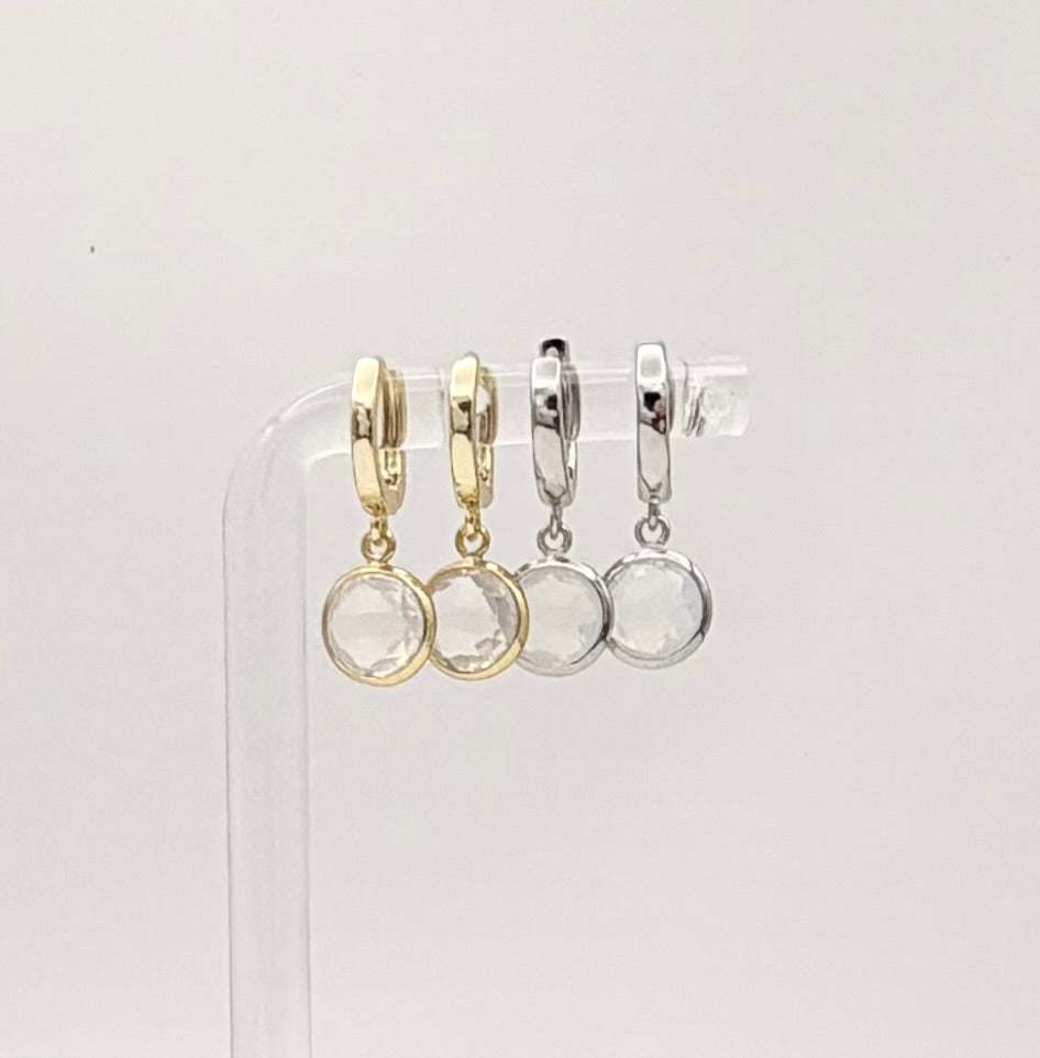 Birthstone Huggies