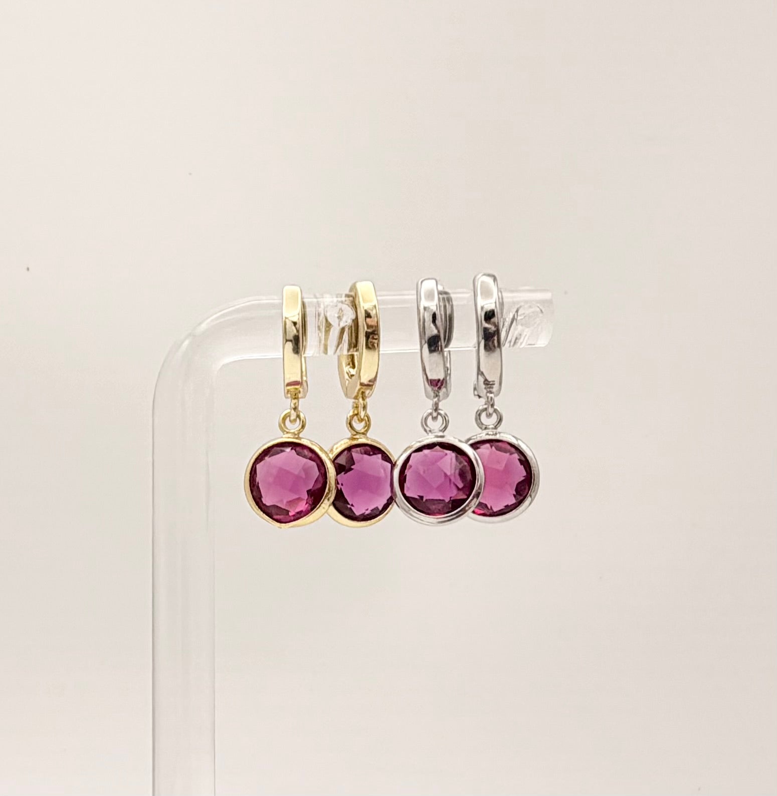 Birthstone Huggies
