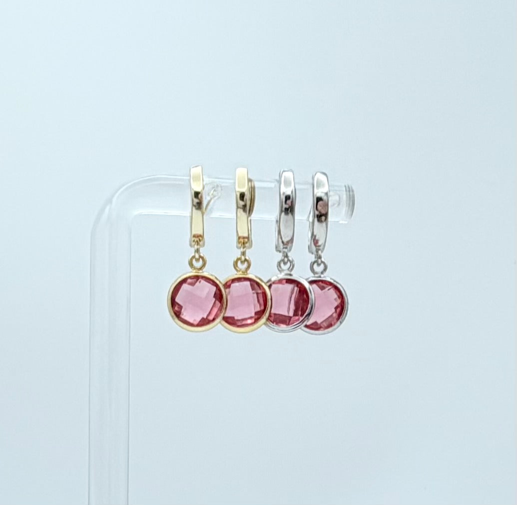 Birthstone Huggies