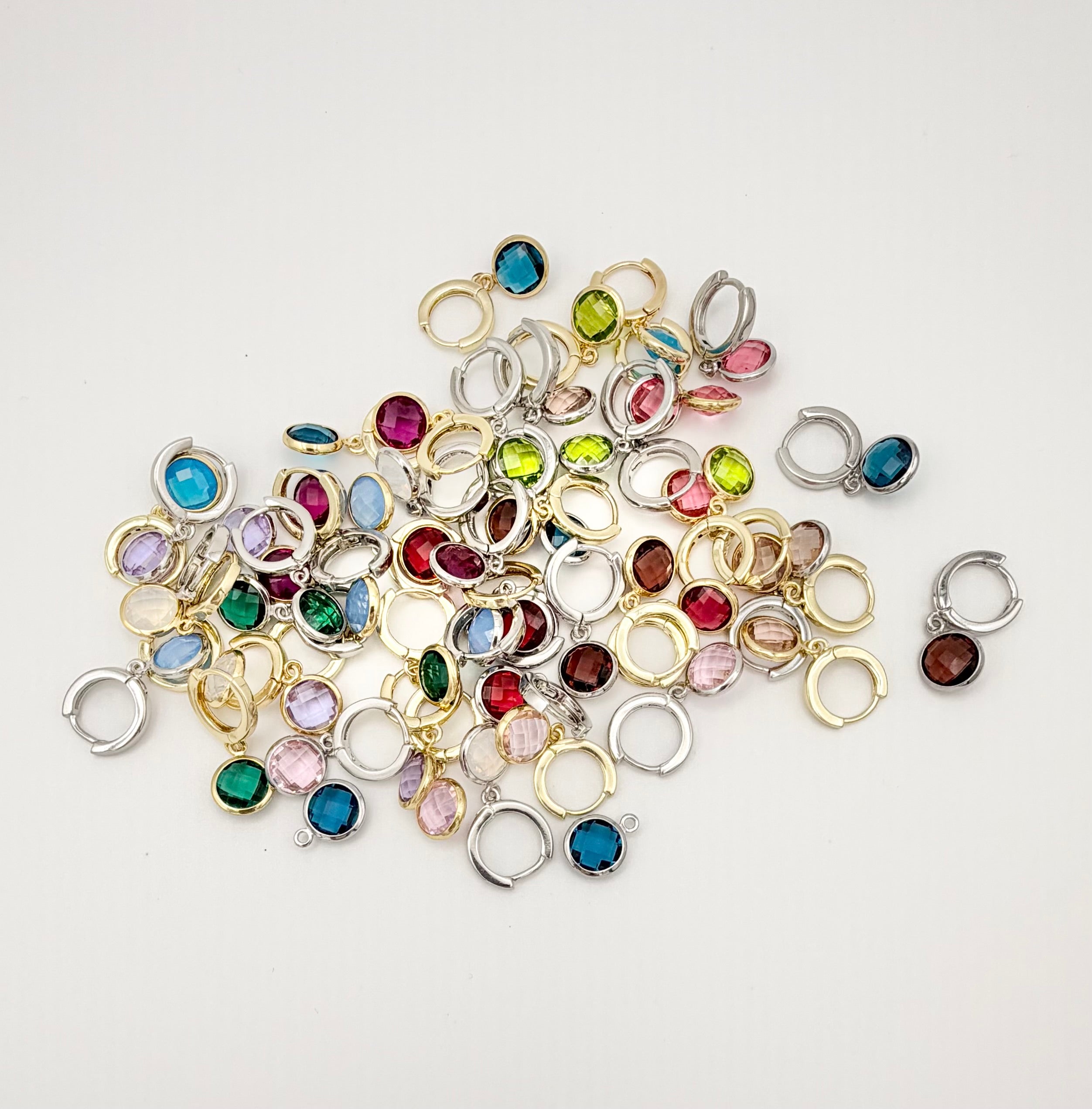 Birthstone Huggies