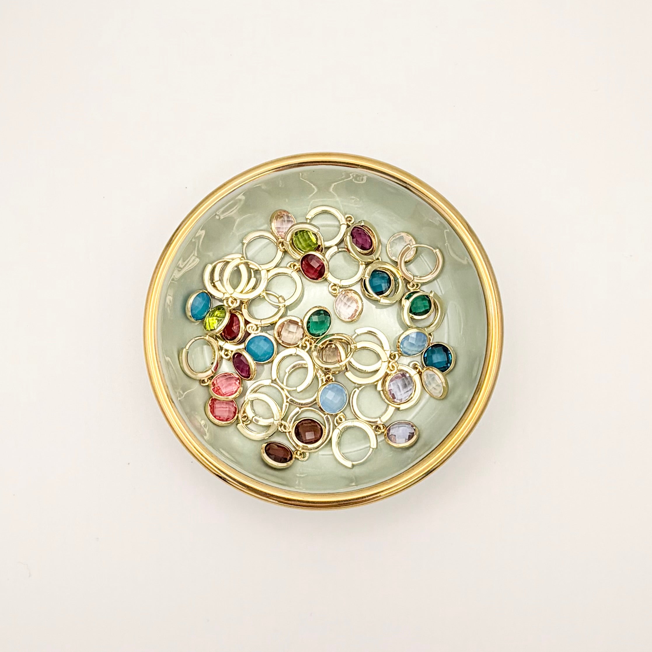 Birthstone Huggies
